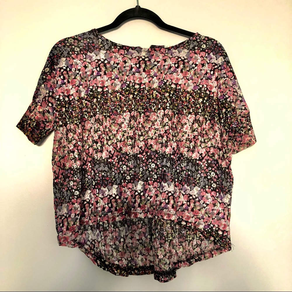 Vintage Havana Floral Lacey Top
